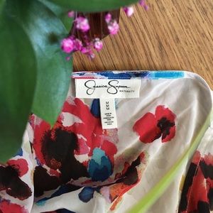 Jessica Simpson Maternity Maxi Dress Size M